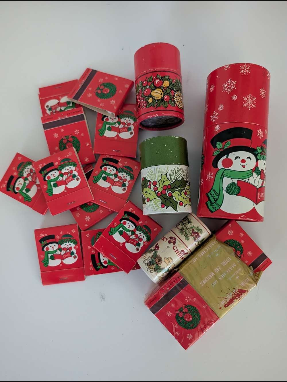Christmas Match Boxes